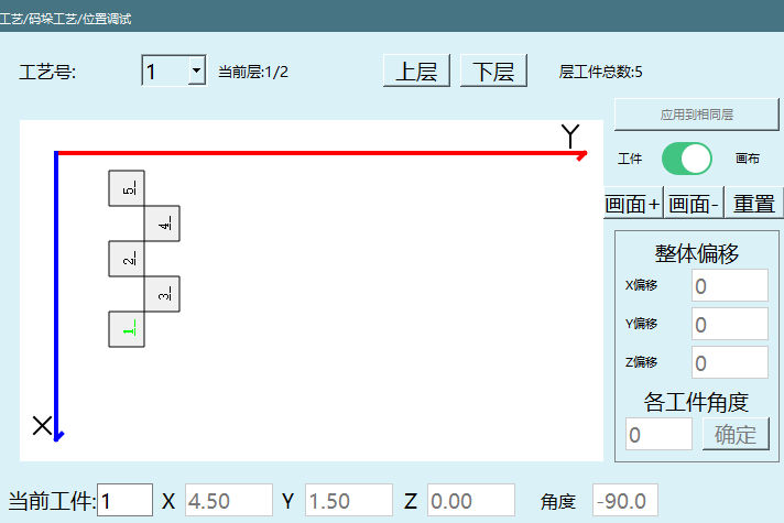 Visual view of pallet type